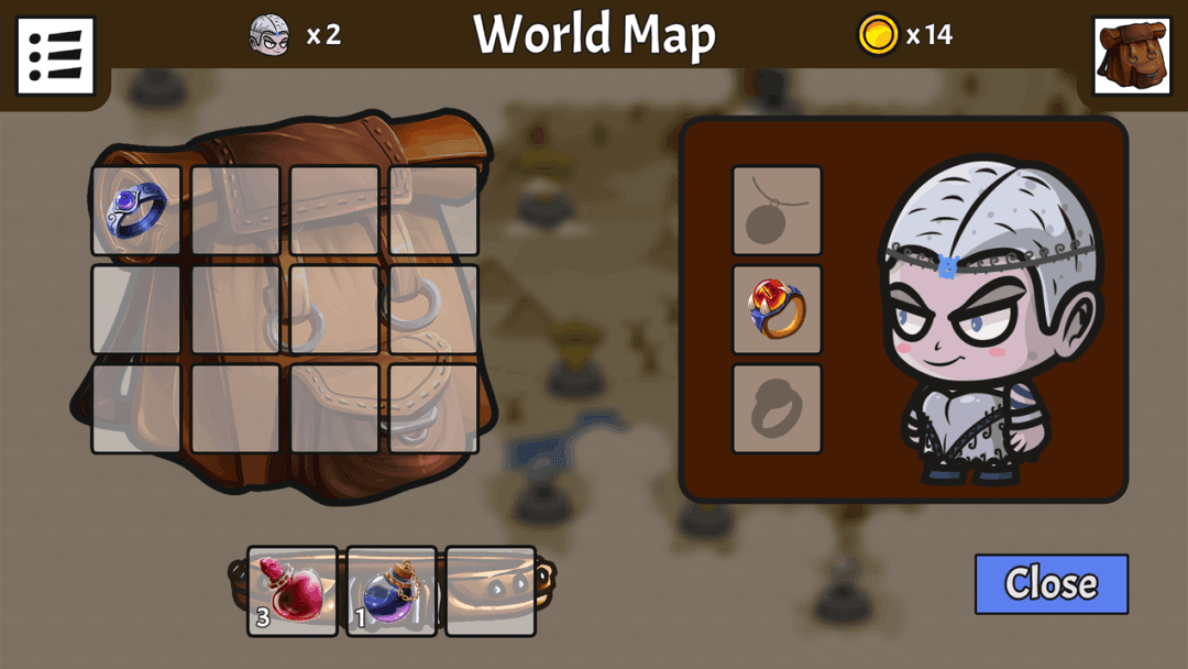 Battle stage in The Spell Book screenshot